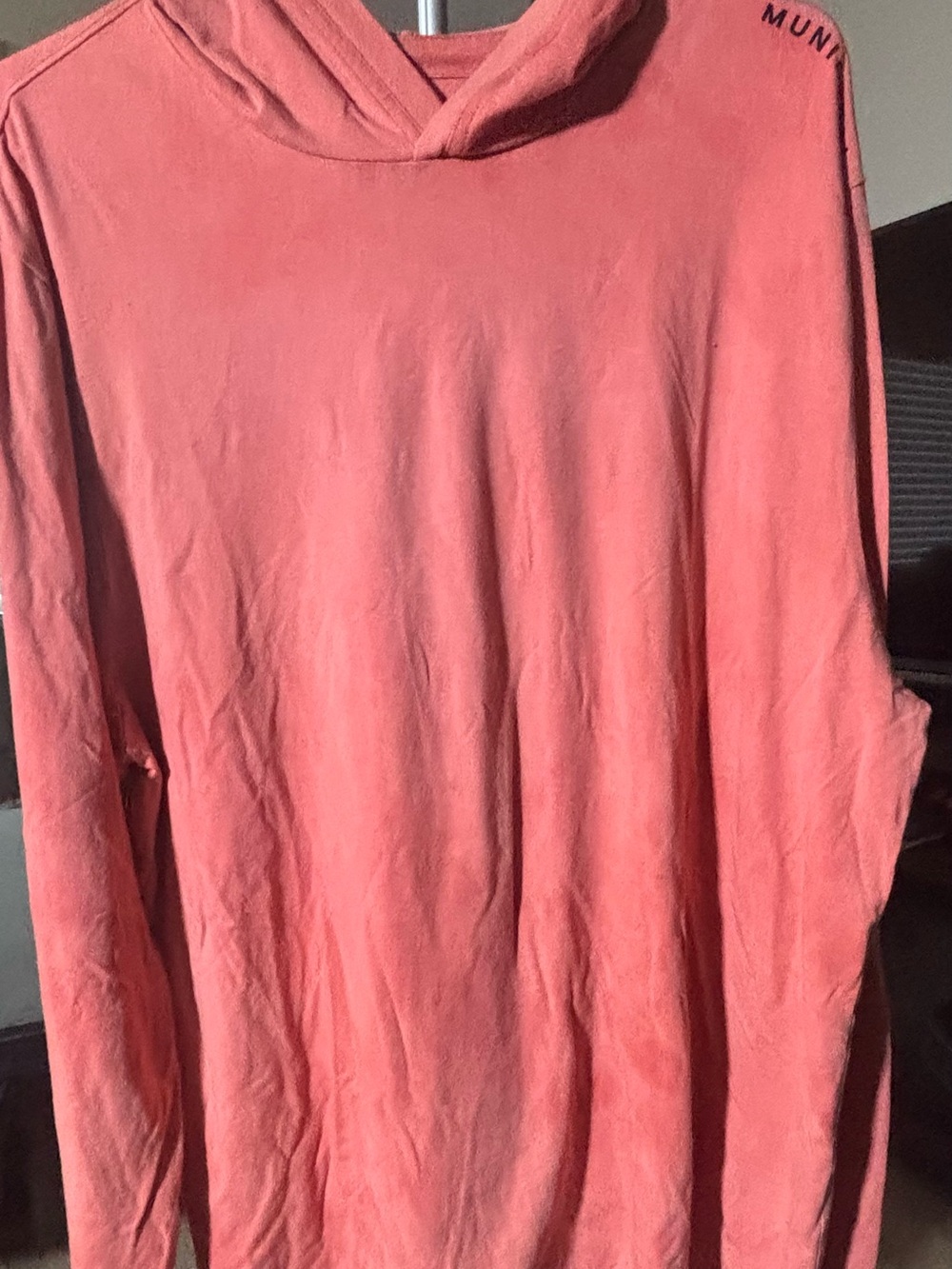 Women's Coral Hoodie Sweatshirt by